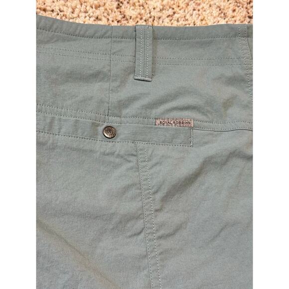 Royal Robbins Shorts, Women's size 20; Dark Teal/Green; Performance material - Picture 5 of 10